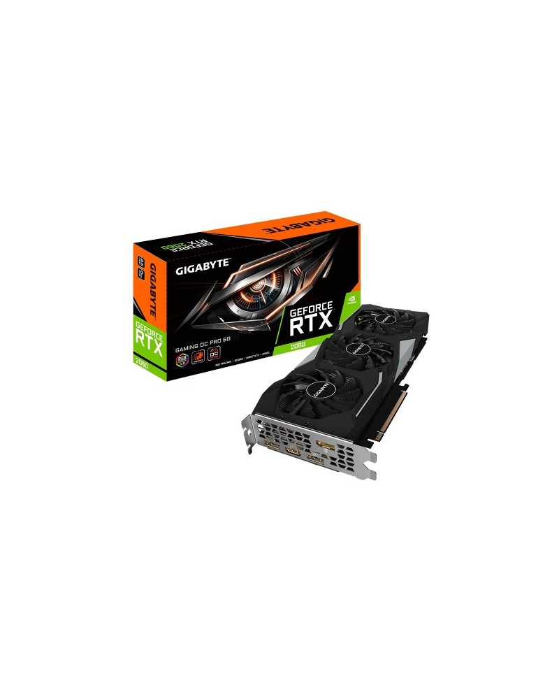 Tarjeta Grafica Gigabyte Geforce RTX 2060 OC PRO 2.0 6GB ( Reacondicionado)